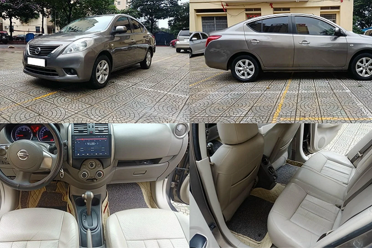 Nissan Sunny cu, doi thu Toyota Vios tai Viet Nam chi hon 250 trieu