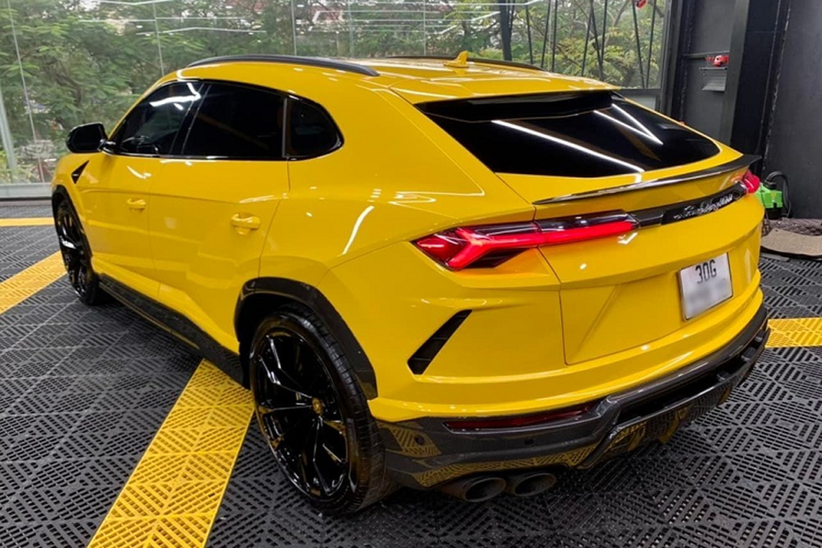 Lamborghini Urus - sieu xe hiem hoi cau ut nha bau Hien khoe tren MXH-Hinh-3