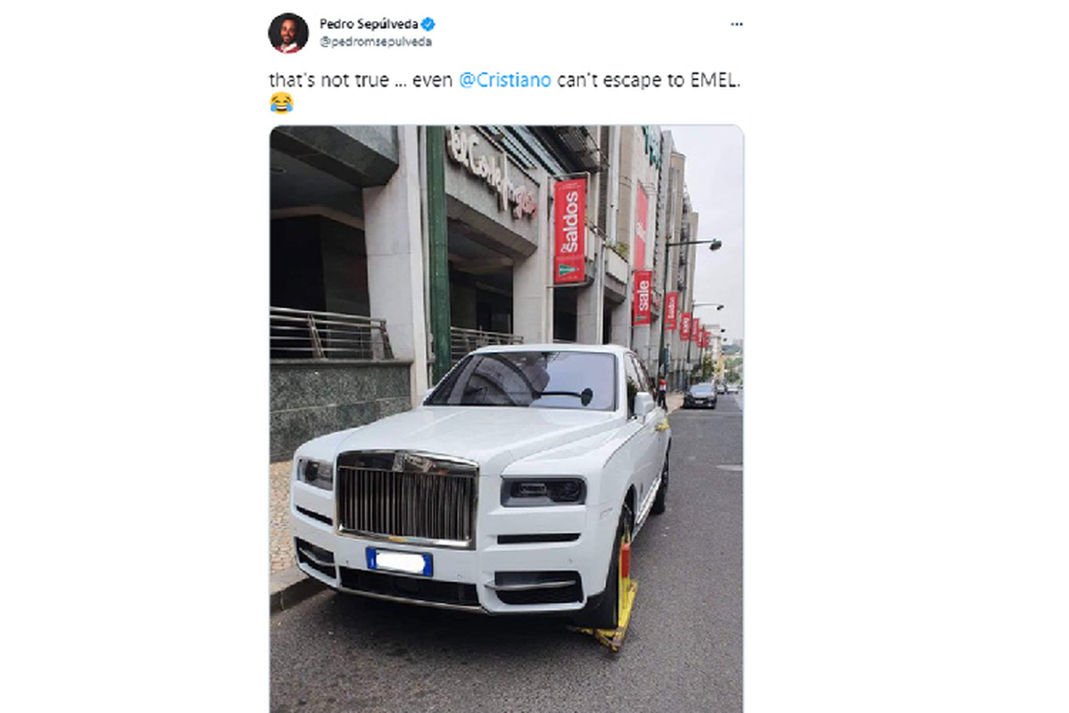 Rolls-Royce Cullinan cua Cristiano Ronaldo bi 