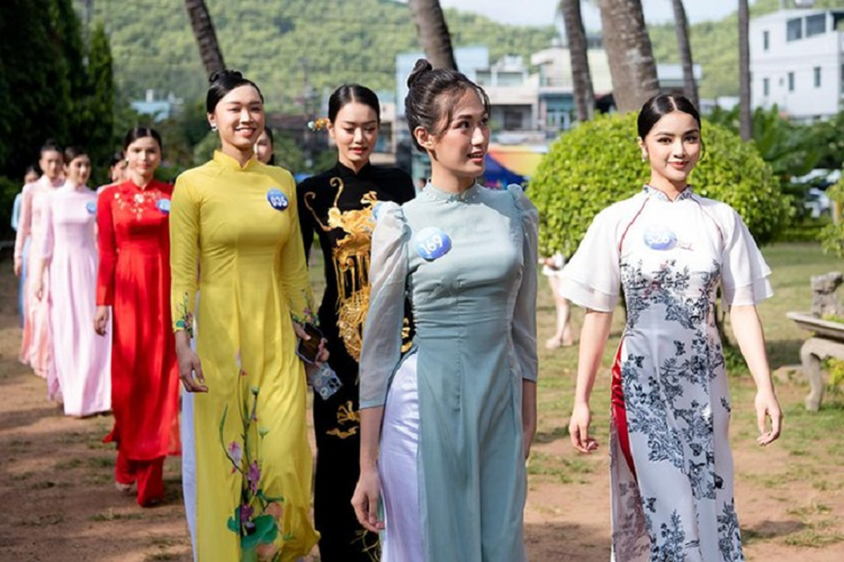 Top 38 thi sinh Miss World Vietnam 2022 do sac xinh dep voi ao dai-Hinh-3