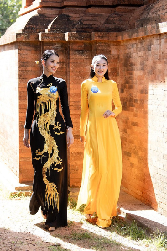 Top 38 thi sinh Miss World Vietnam 2022 do sac xinh dep voi ao dai-Hinh-7