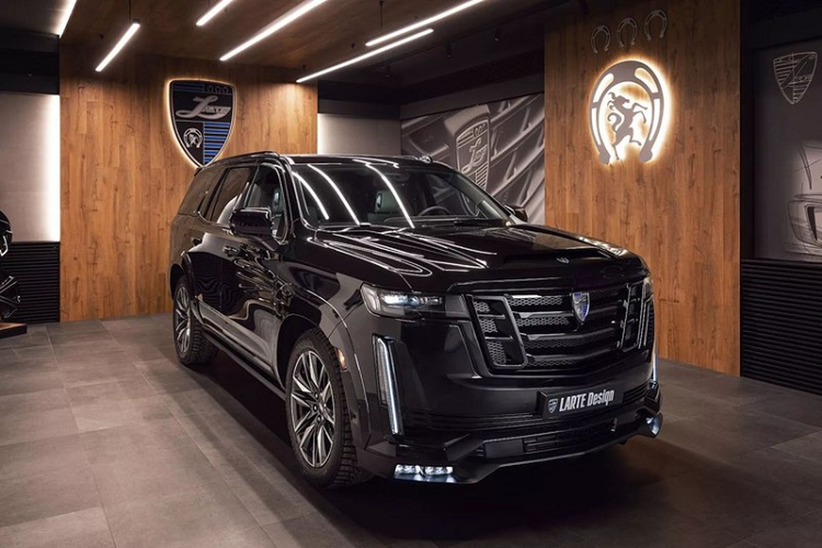 Chiec Cadillac Escalade 2022 “cuc di” voi goi do carbon Larte Design-Hinh-7