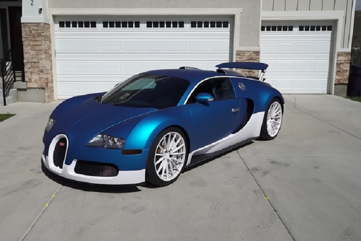 Bugatti Veyron se vo hieu hoa che do lui khi lop xe bi xep