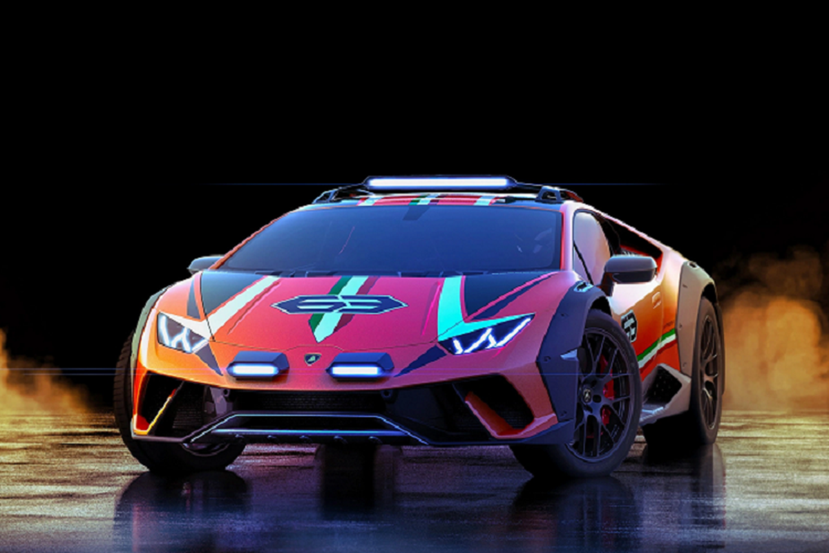 Sieu xe Lamborghini Huracan phien ban dia hinh 