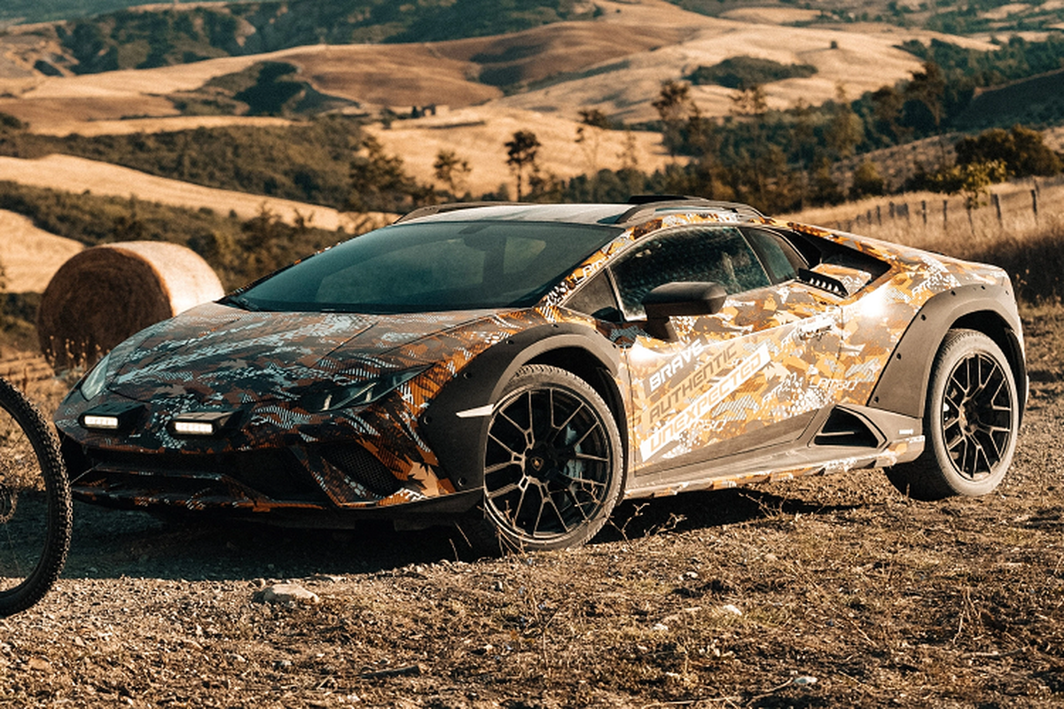 Sieu xe Lamborghini Huracan phien ban dia hinh 