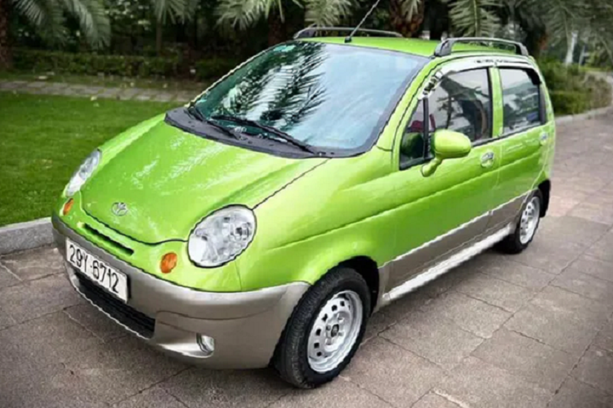 Daewoo Matiz gan 20 nam tuoi, thet gia hon 500 trieu o Ha Noi-Hinh-3