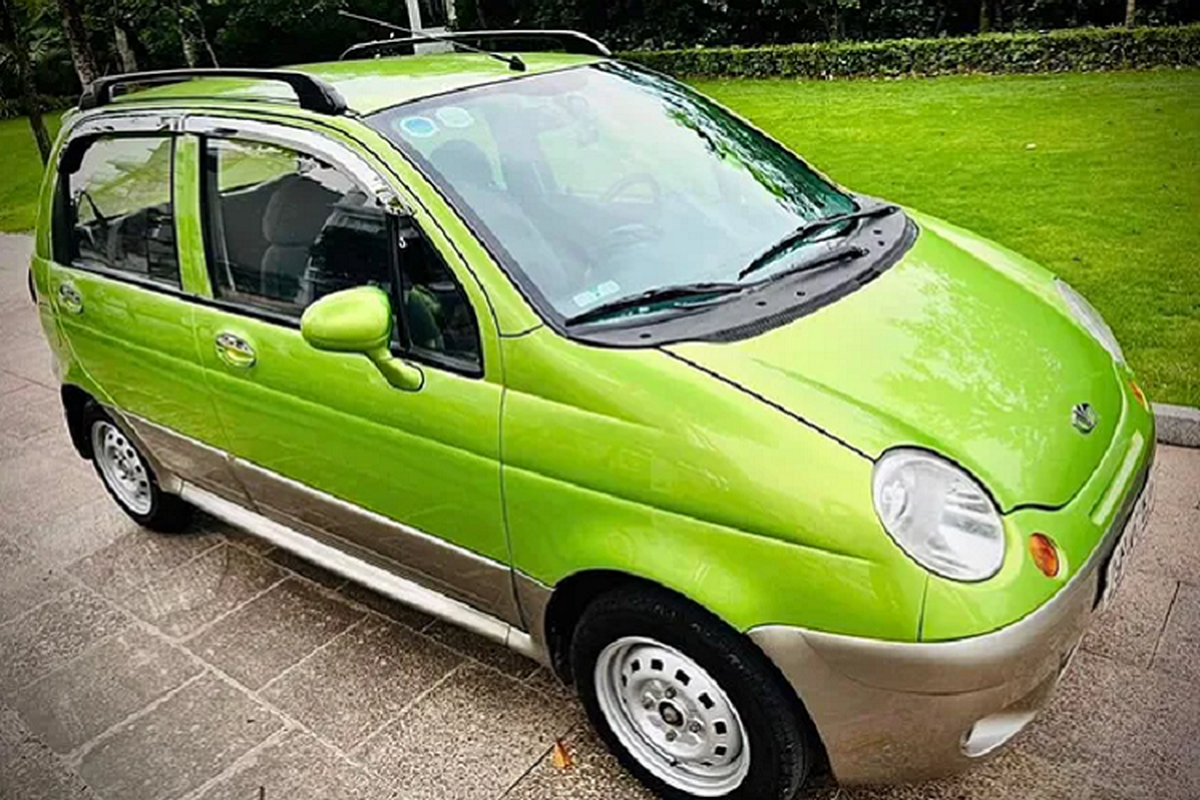 Daewoo Matiz gan 20 nam tuoi, thet gia hon 500 trieu o Ha Noi