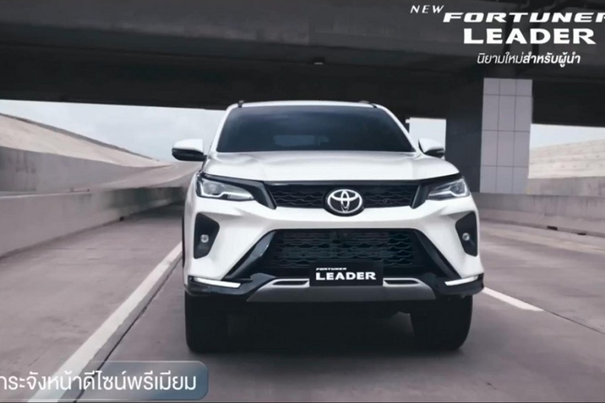 Toyota Fortuner 2023 tang gia ban, doi ten thanh Fortuner Leader