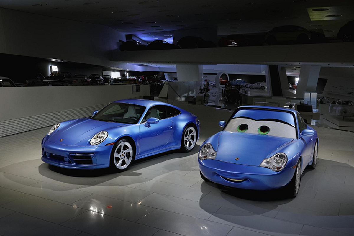 Sally trong phim “Cars” chinh la Porsche 911 992 doc nhat vo nhi-Hinh-5