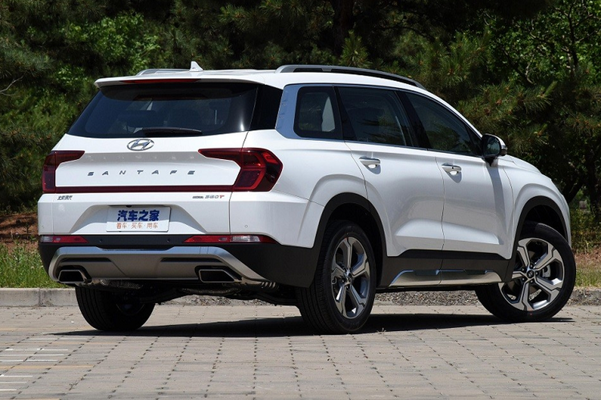 Hyundai SantaFe 2023 ra mat, them phien ban 6 cho 