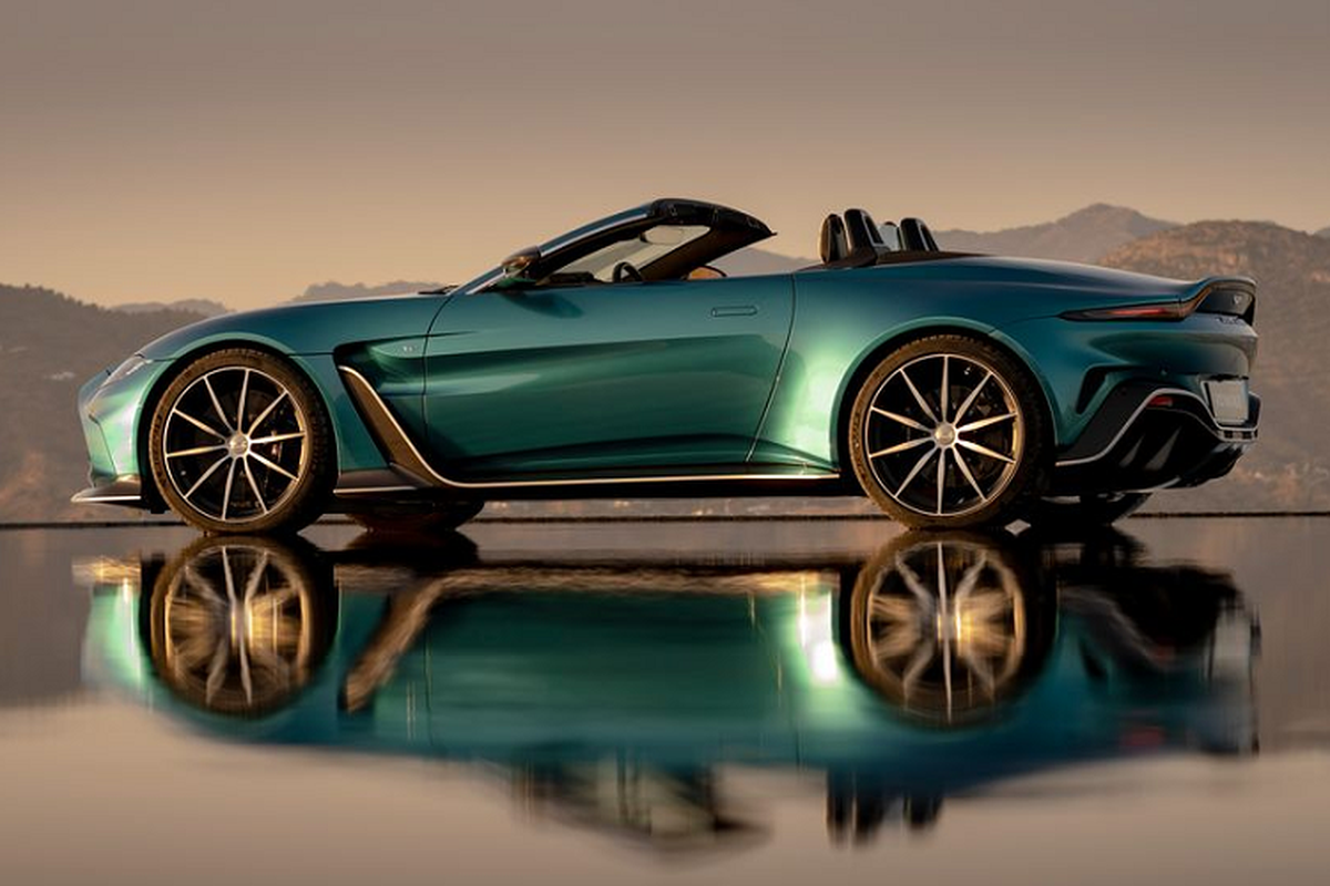 Aston Martin Vantage Roadster 2023 - chiec hypercar dong co V12 cuoi cung-Hinh-4