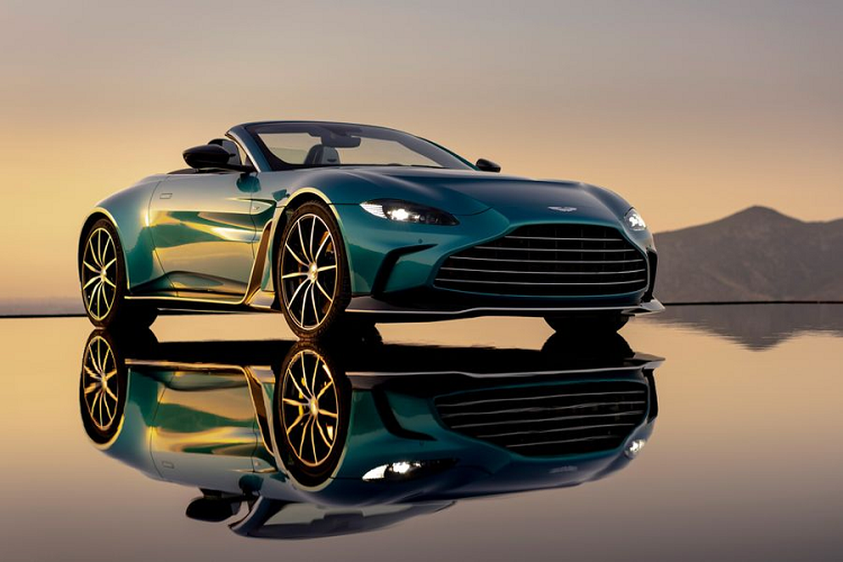 Aston Martin Vantage Roadster 2023 - chiec hypercar dong co V12 cuoi cung
