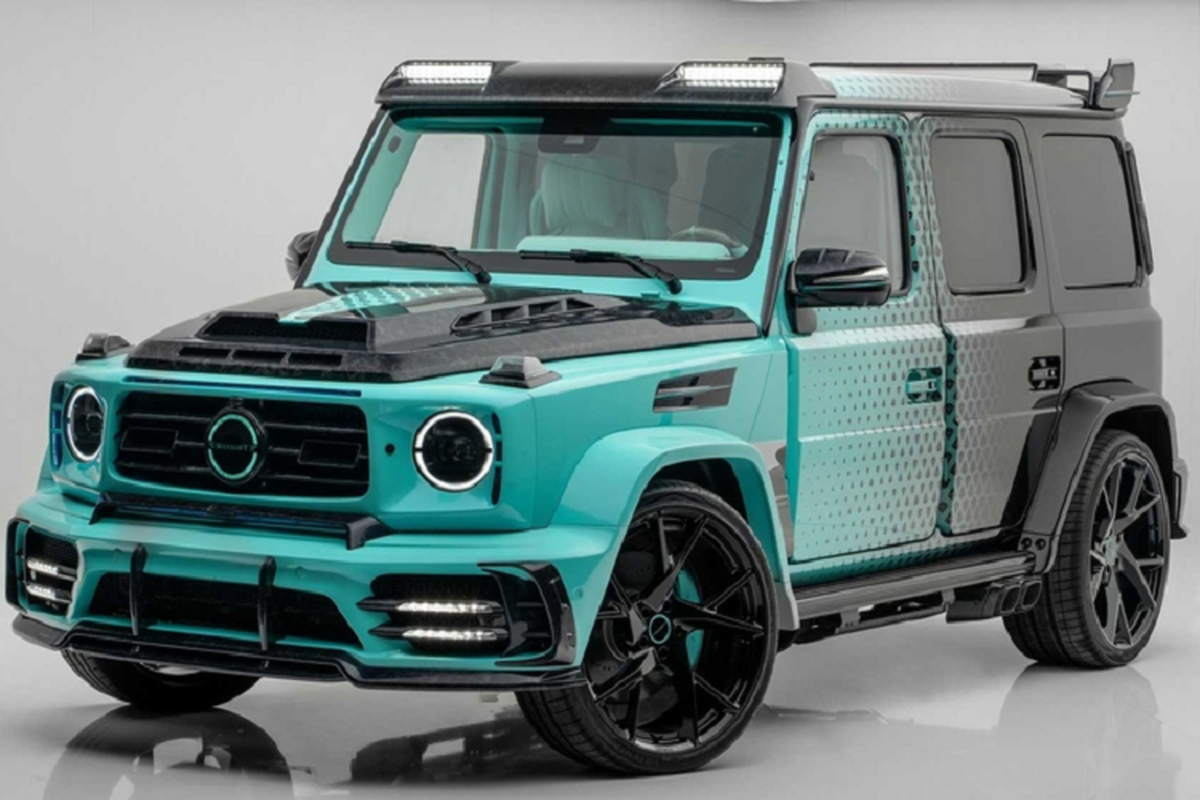 Chiem nguong Mercedes-AMG G63 son ngoai that doc nhat vo nhi