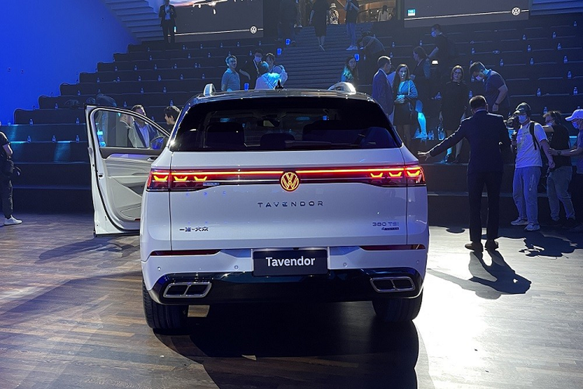 Can canh Volkswagen Tavendor 2023 - doi thu moi cua Hyundai Palisade-Hinh-10