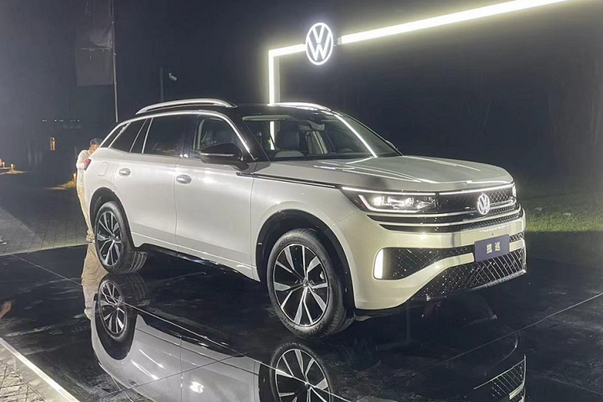 Can canh Volkswagen Tavendor 2023 - doi thu moi cua Hyundai Palisade-Hinh-9