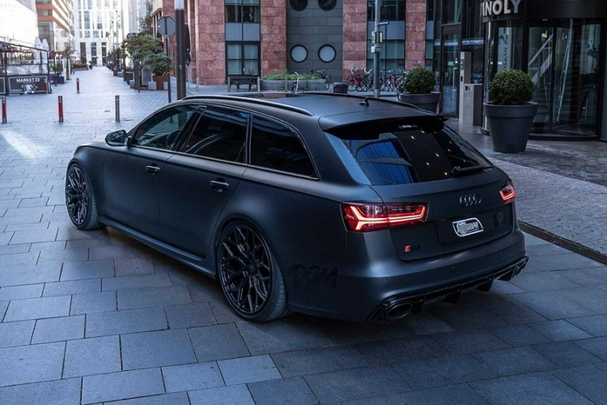 Ngam chiec Audi RS6 Avant mau Satin bi an manh 1.200 ma luc-Hinh-2