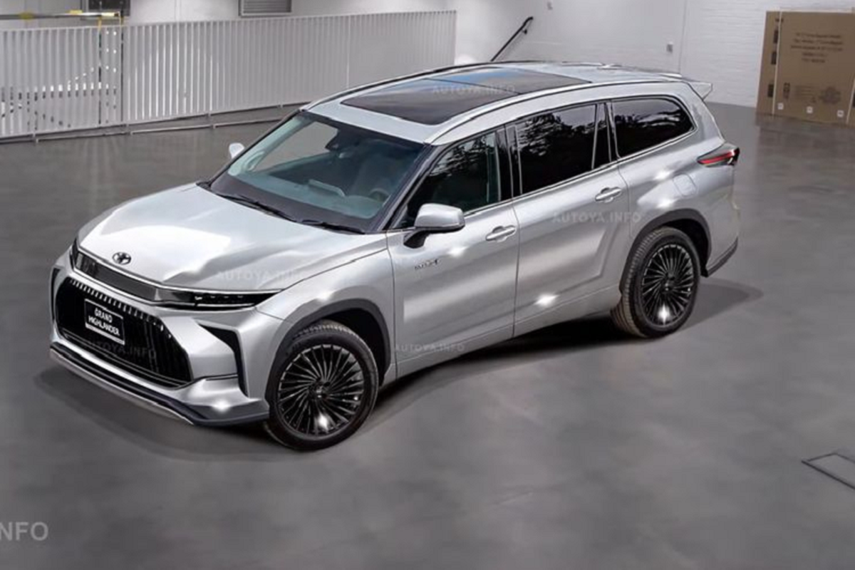 Toyota Grand Highlander 2023 - chiec SUV Highlander 