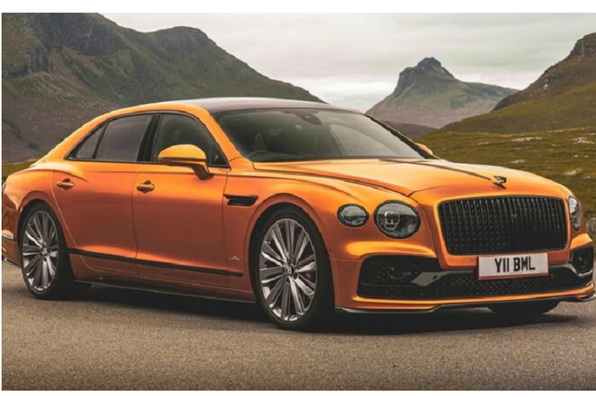 Bentley Flying Spur Speed 2023 - sedan sieu sang toc do 