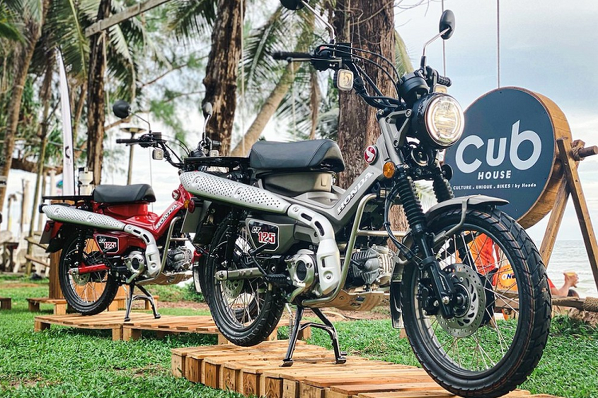 Honda Super Cub CT125 ban off-road tu 56 trieu dong sap ve Viet Nam