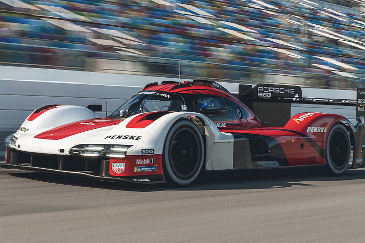 Porsche hoan thanh bai thu nghiem 963 LMDh Prototype tai Daytona