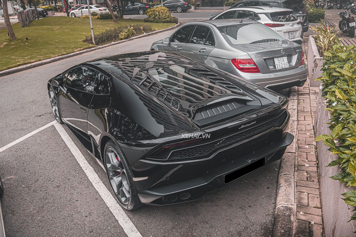 Day la chiec Lamborghini Huracan mau den bong “doc nhat” Viet Nam-Hinh-10