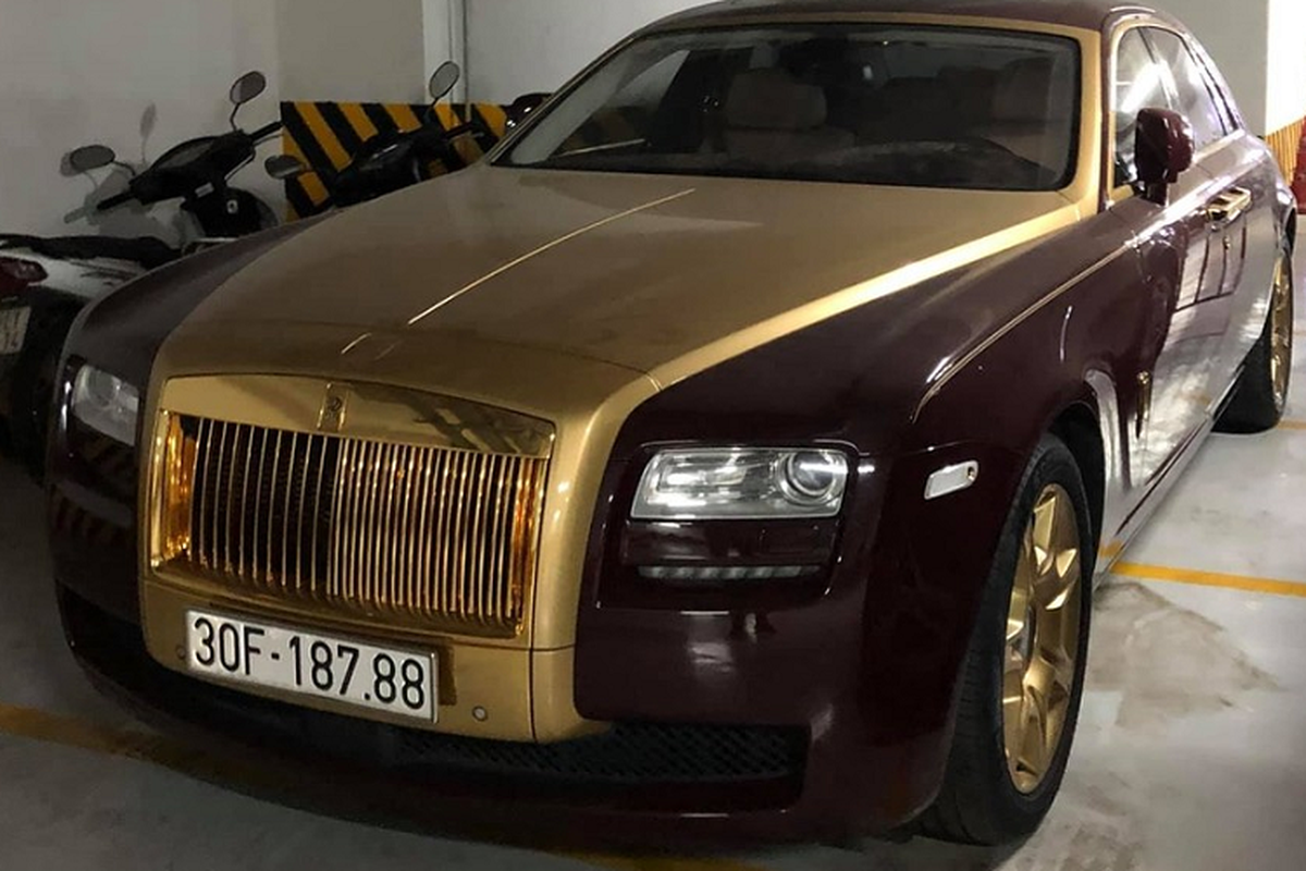 Rolls-Royce Ghost “dat vang” cua ong Trinh Van Quyet khoi diem 10 ty dong
