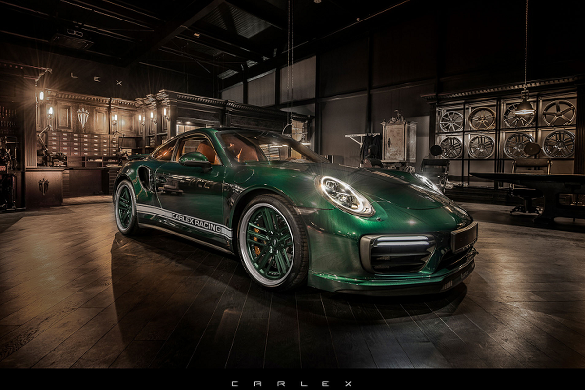 Porsche 991 Turbo Carlex Design - ngoai that doc, noi that sang chanh