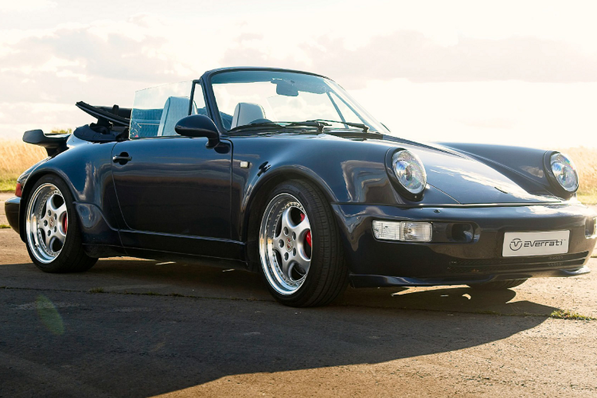 Porsche 964 Widebody Cabriolet duoc Everrati 