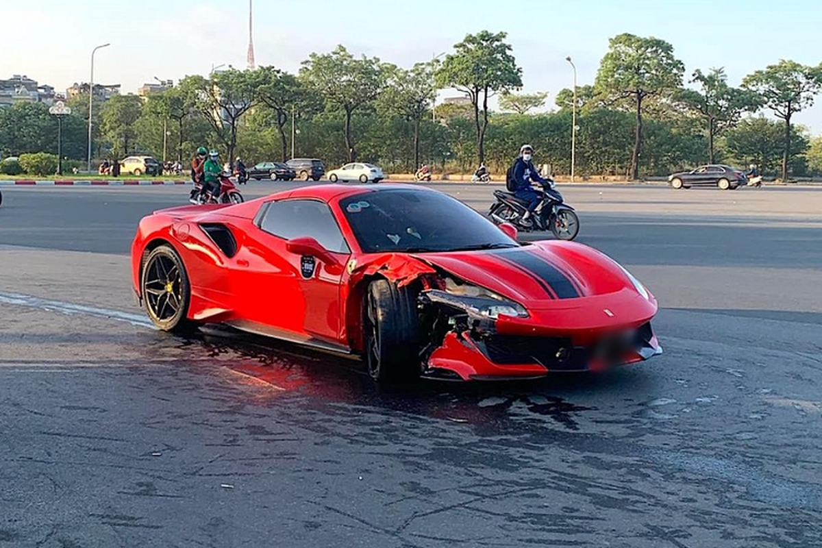 Can canh Ferrari 488 Pista Spider tien ty dam chet nguoi o Ha Noi-Hinh-5