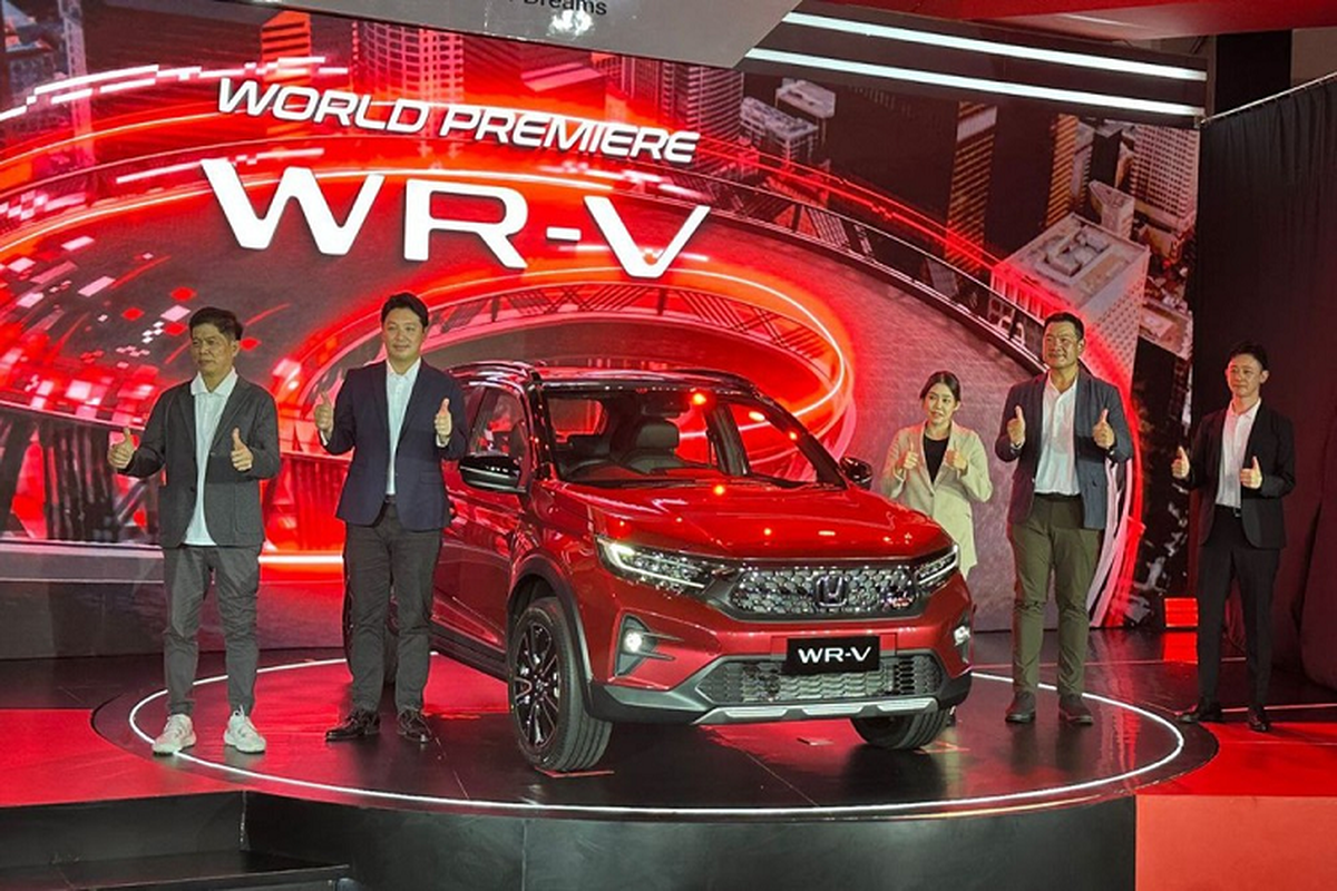 Honda WR-V 2023 tu 432 trieu dong, sap ve Viet Nam 