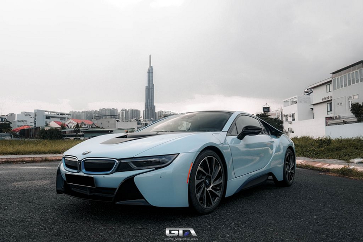 Ngam sieu xe gia re - BMW i8 mau hiem khoe dang o Sai Gon-Hinh-12