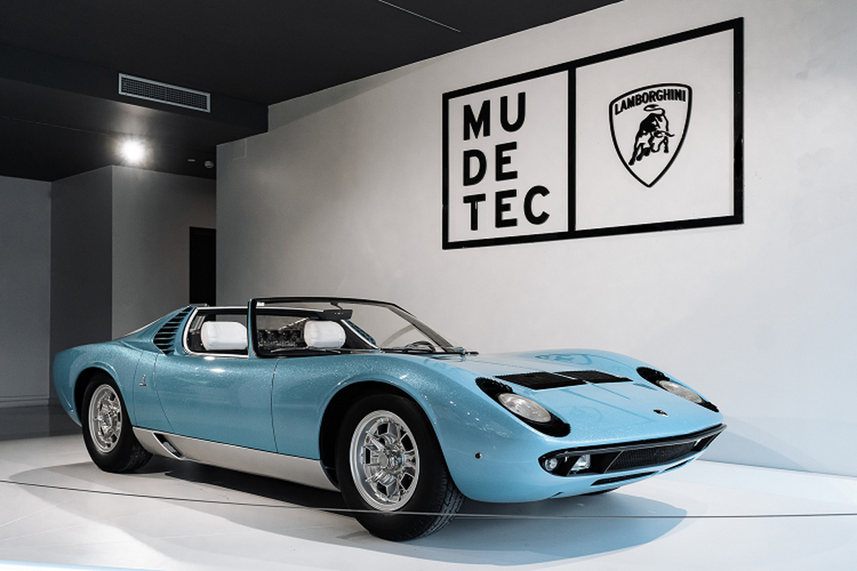 Lamborghini Miura Roadster doc nhat the gioi tai bao tang MUDETEC-Hinh-8