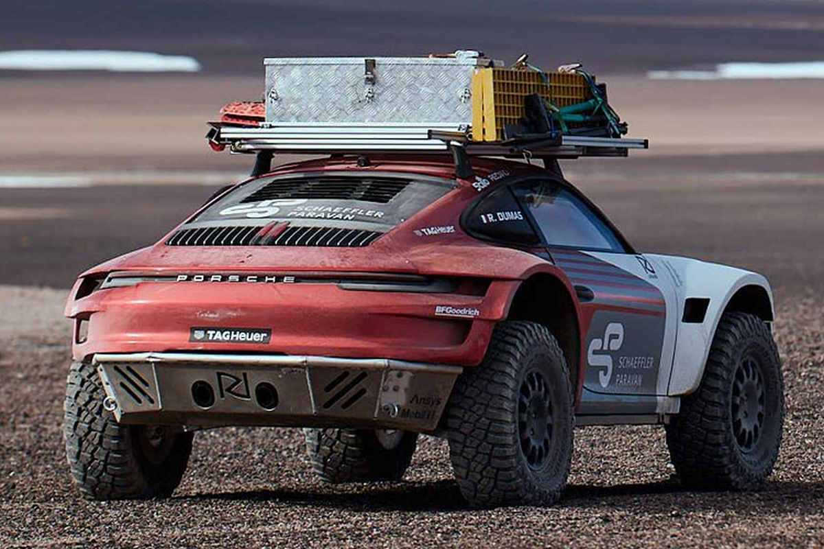 Porsche 911 “Special Experimental Project”: Xe the thao “hoa” xe Off-road-Hinh-2