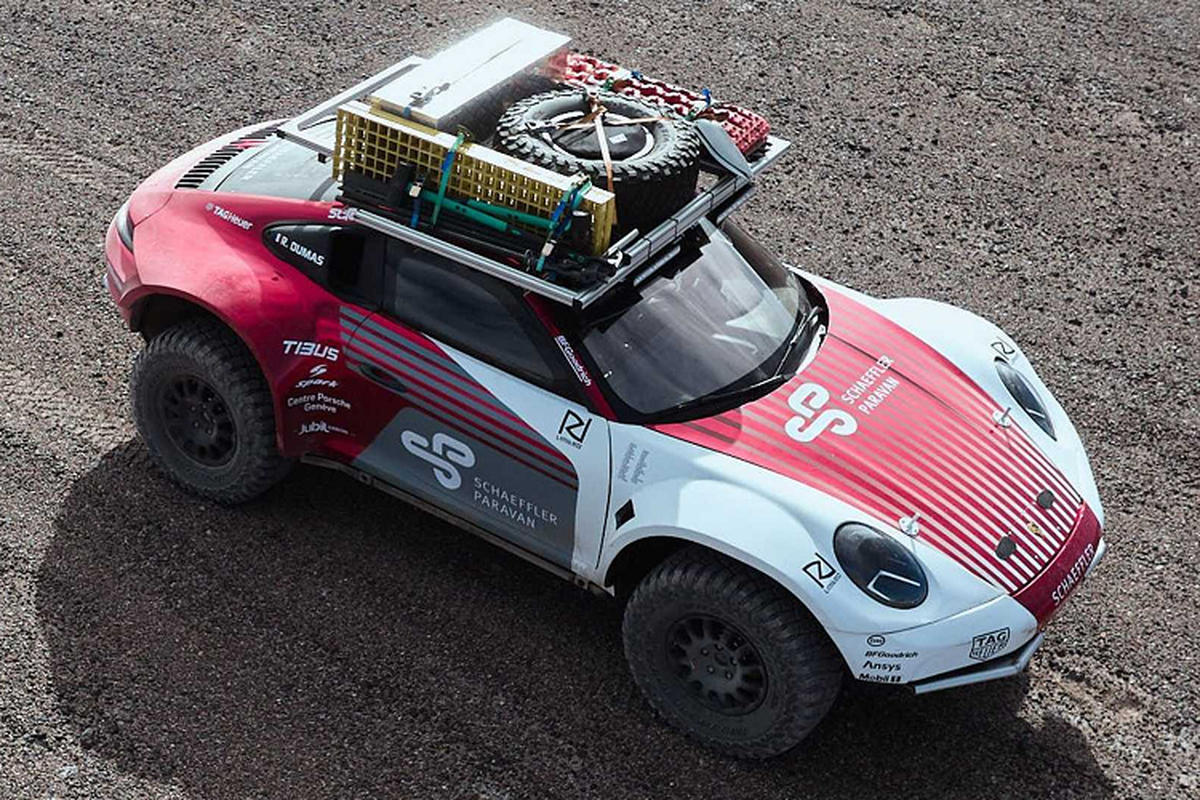 Porsche 911 “Special Experimental Project”: Xe the thao “hoa” xe Off-road-Hinh-3