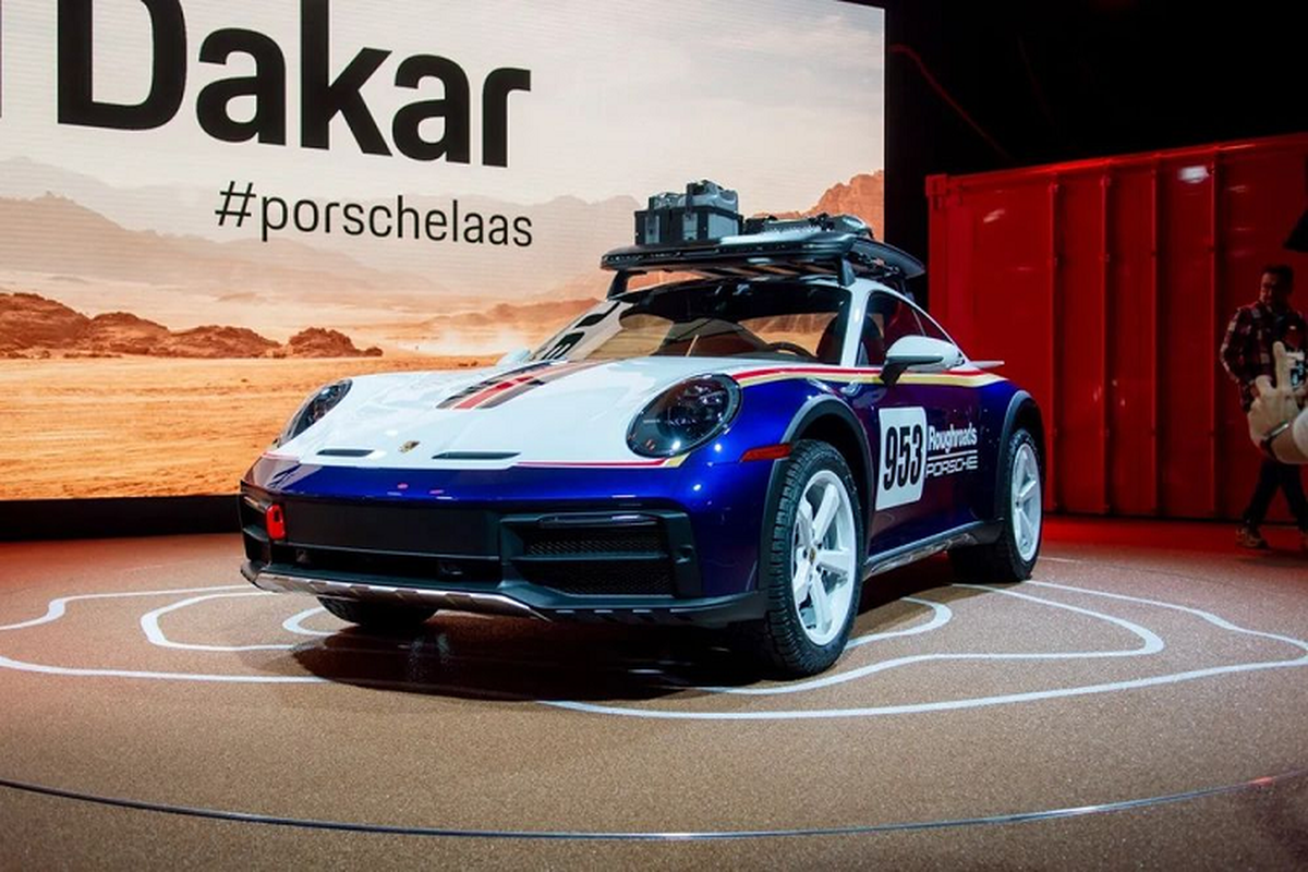 Porsche 911 Dakar 2023 - sieu xe cho dan off-road tu 5,36 ty dong