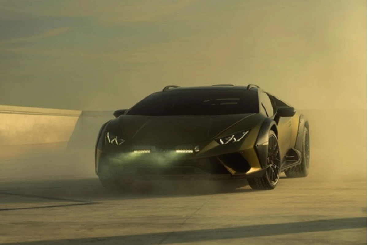 Lamborghini Huracan Sterrato 2023 - sieu xe off-road lan dau 