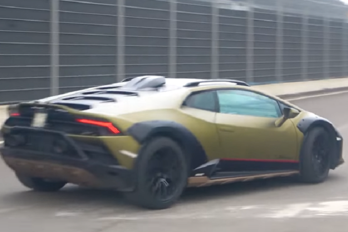 Lamborghini Huracan Sterrato 2023 - sieu xe off-road lan dau 