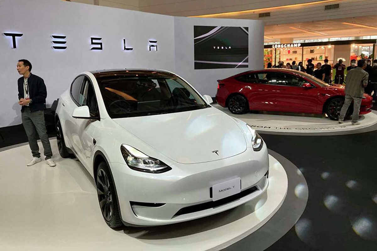 Tesla Model 3 ra mat Thai Lan, re ngang Toyota Camry o Viet Nam-Hinh-10