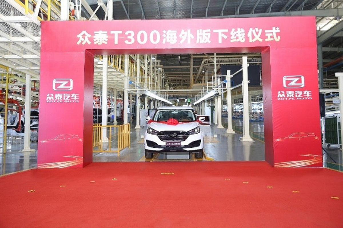 Xe oto Trung Quoc Zotye T300 sieu re 