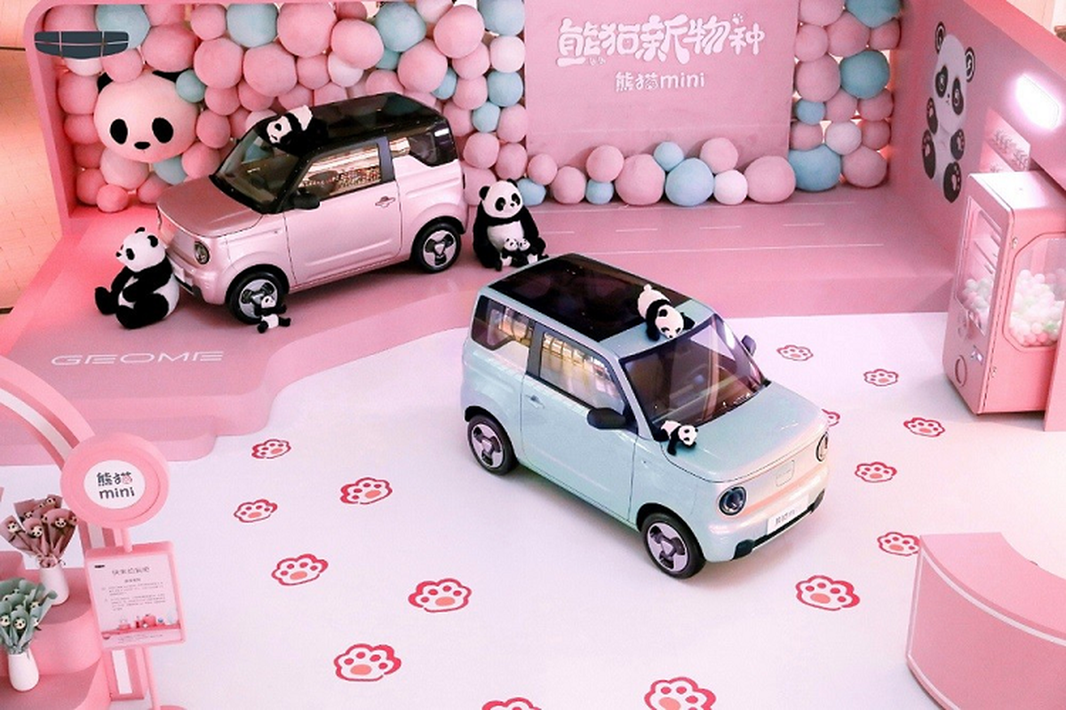 Geely Panda Mini EV - xe oto dien 4 cho sieu re chi 135 trieu dong-Hinh-4