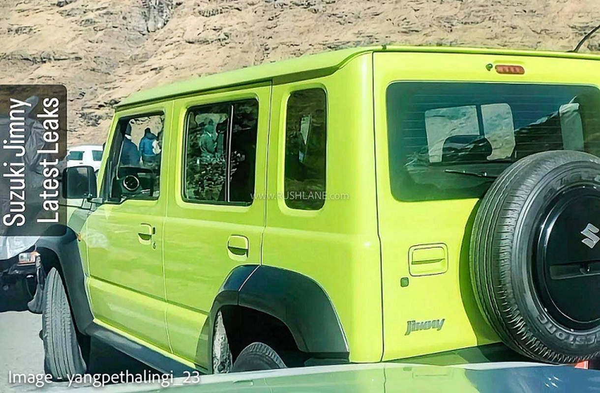 Suzuki Jimny 2023 phien ban 5 cua lo dien “tran trui”, cho ra mat-Hinh-2