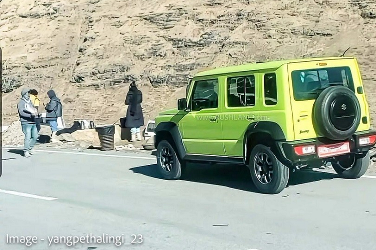 Suzuki Jimny 2023 phien ban 5 cua lo dien “tran trui”, cho ra mat