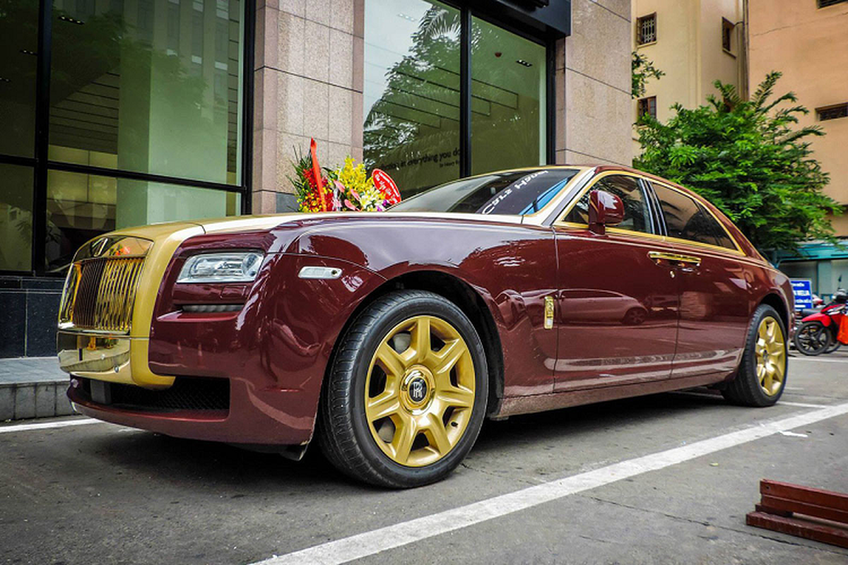 Rolls-Royce Ghost ma vang cua dai gia 