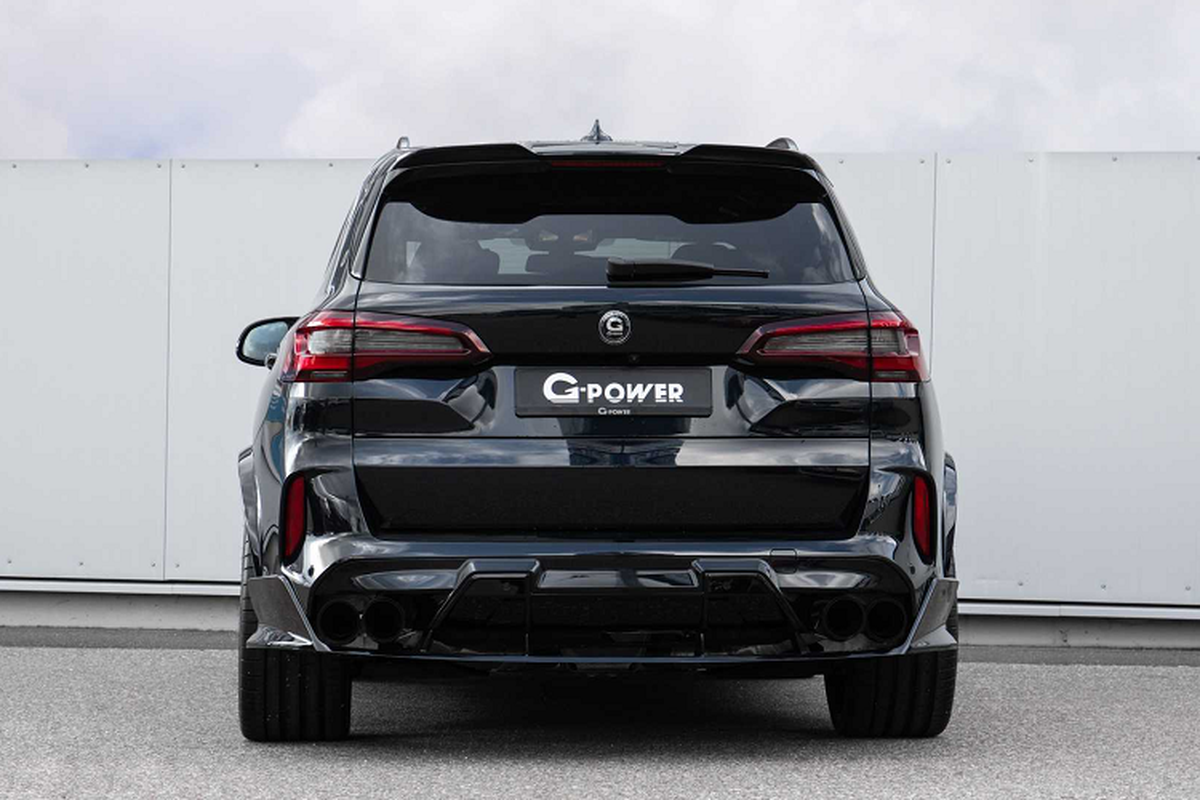 BMW X5 M cham moc 800 ma luc sau khi G Power 