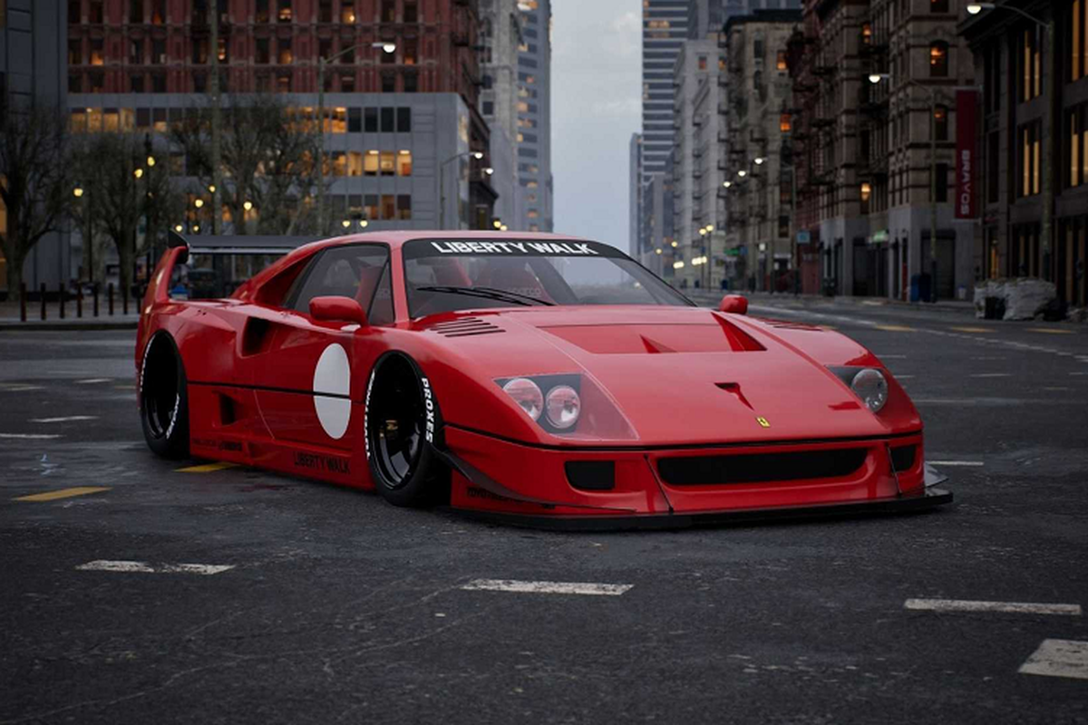 Ferrari F40 Liberty Walk do 