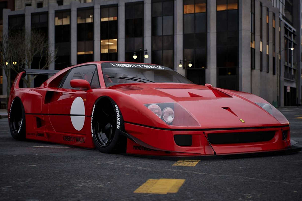 Ferrari F40 Liberty Walk do 