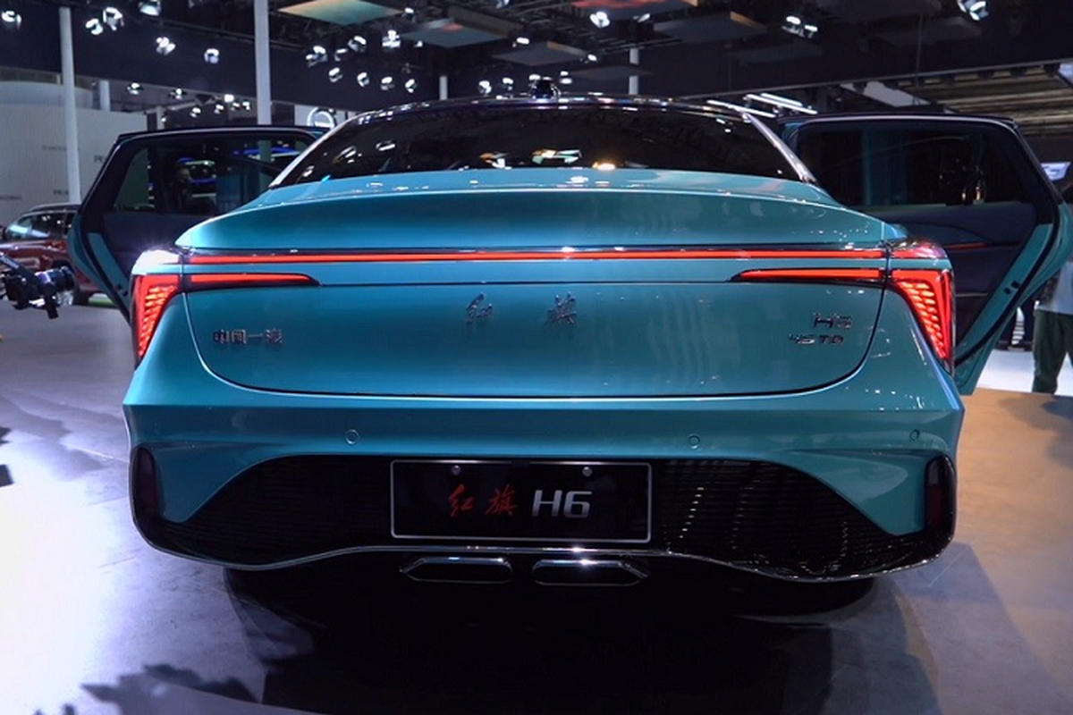 Hong Ky H6 2023 ra mat, chiec coupe 4 cua dam chat Porsche Panamera-Hinh-10