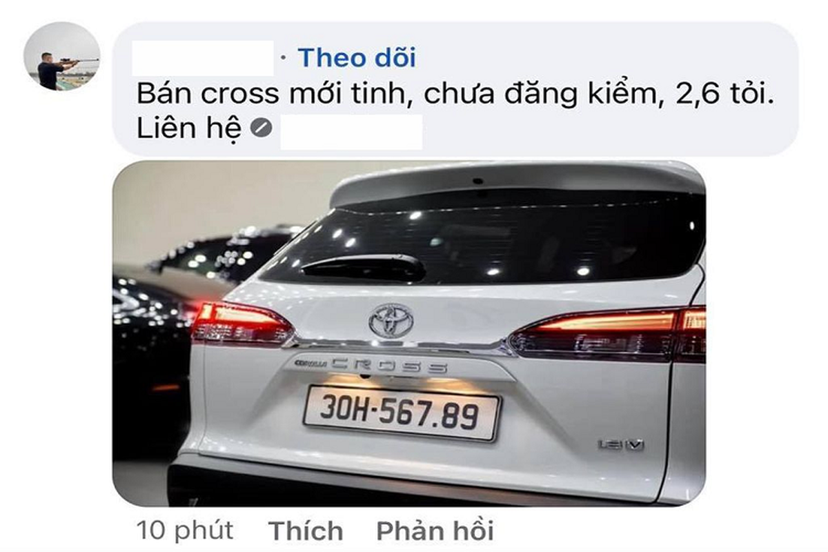 Toyota Corolla Cross deo bien “san bang tat ca” rao ban 2,6 ty dong-Hinh-2
