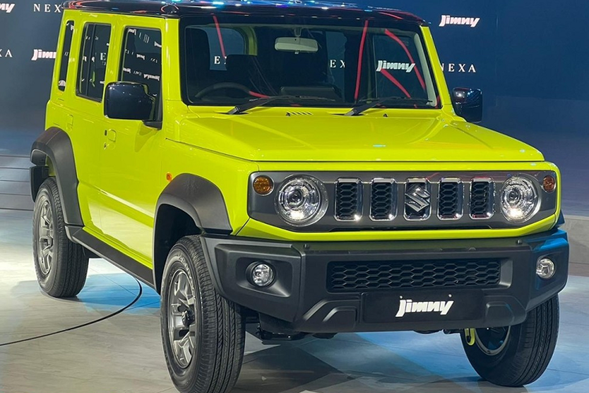 Suzuki Jimny 5 cua gia re ra mat toan cau, 