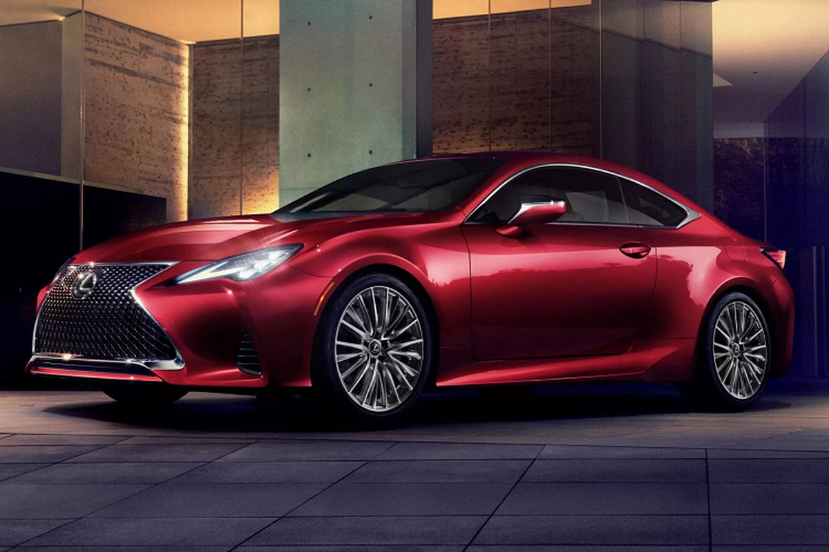 Lexus RC 2023 - chiec coupe 2 cua hang sang tu hon 1 ty dong